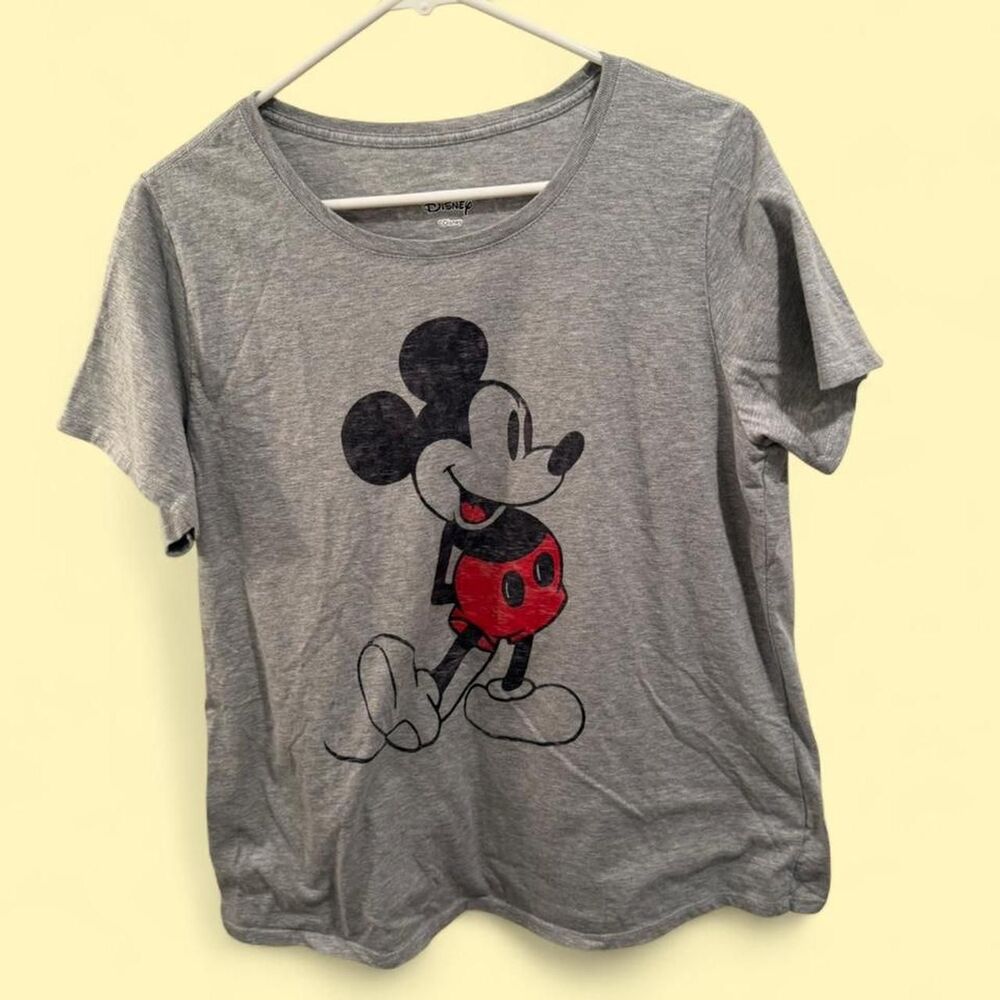 Unisex Disney grey Mickey Mouse t-shirt Size X